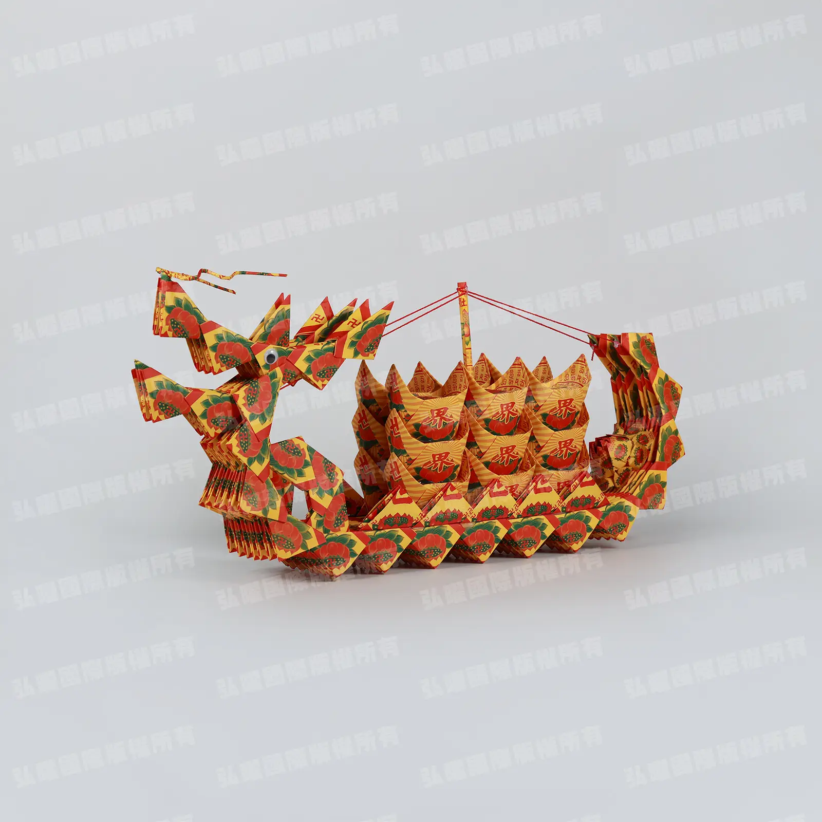 金紙龍舟(2.2尺)-1 金紙龍舟(2.2尺)-1