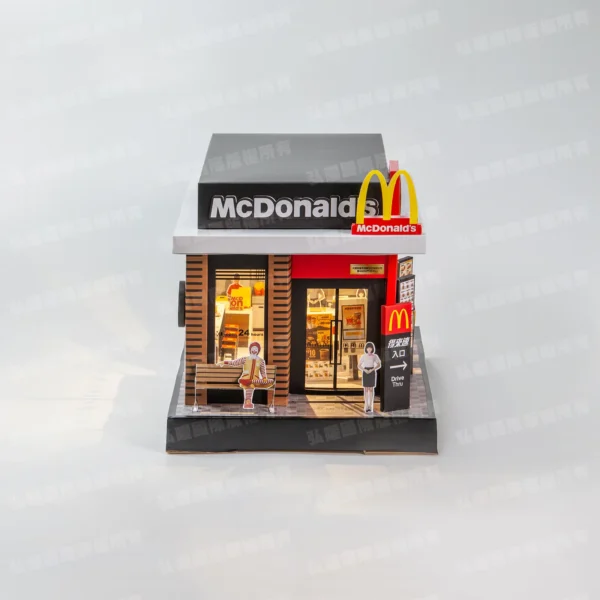 紙紮麥當勞旗艦店-04